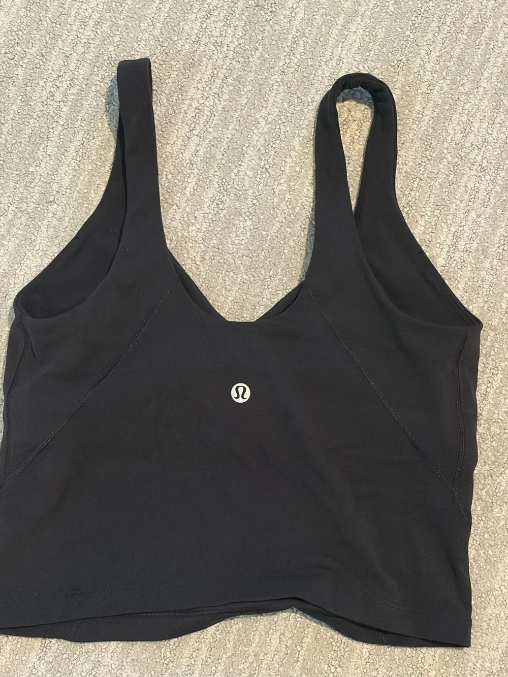 Black Lululemon align tank
